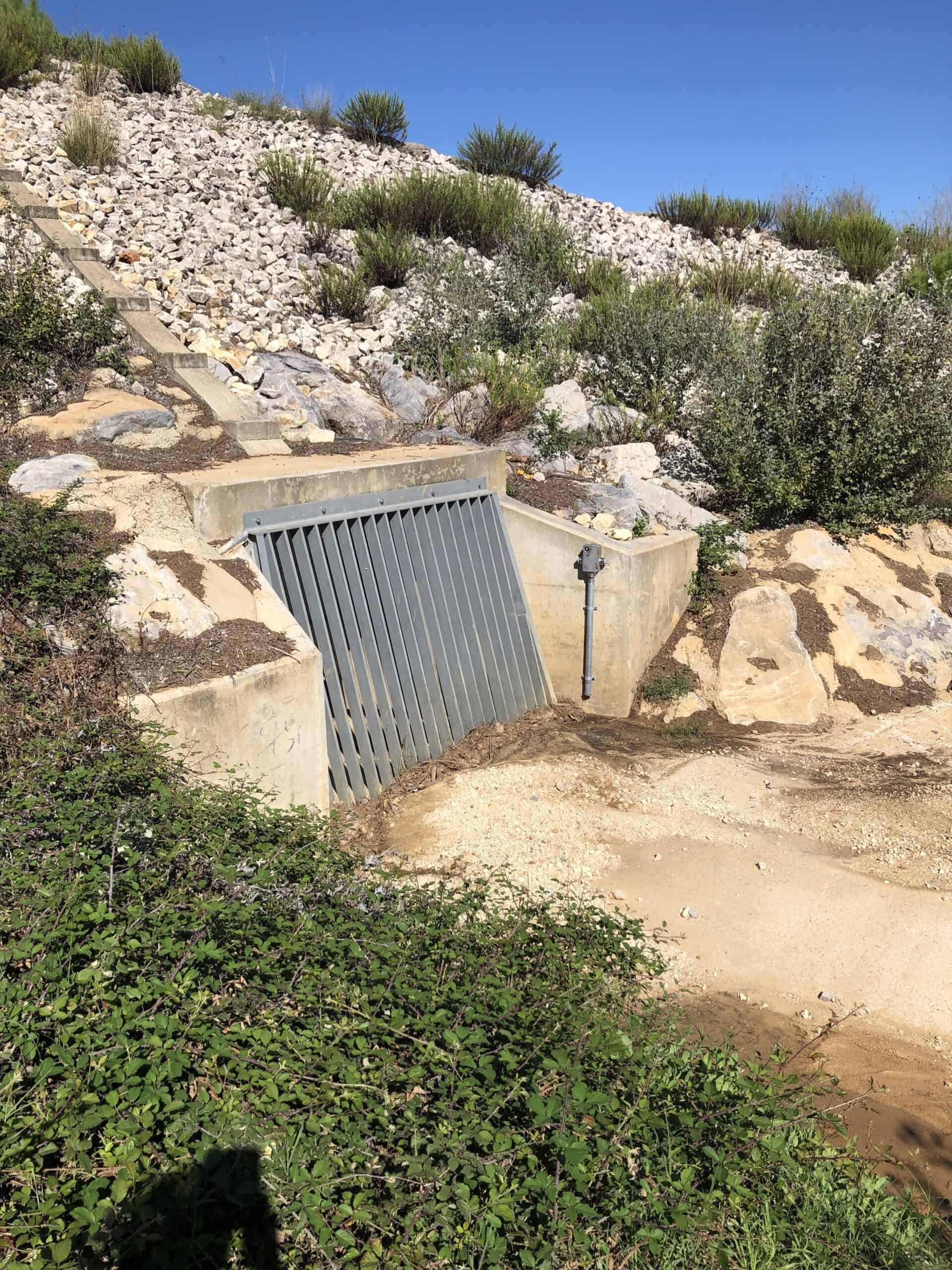 Bassin des Plaines sur le valat de la Reyne à Vauvert